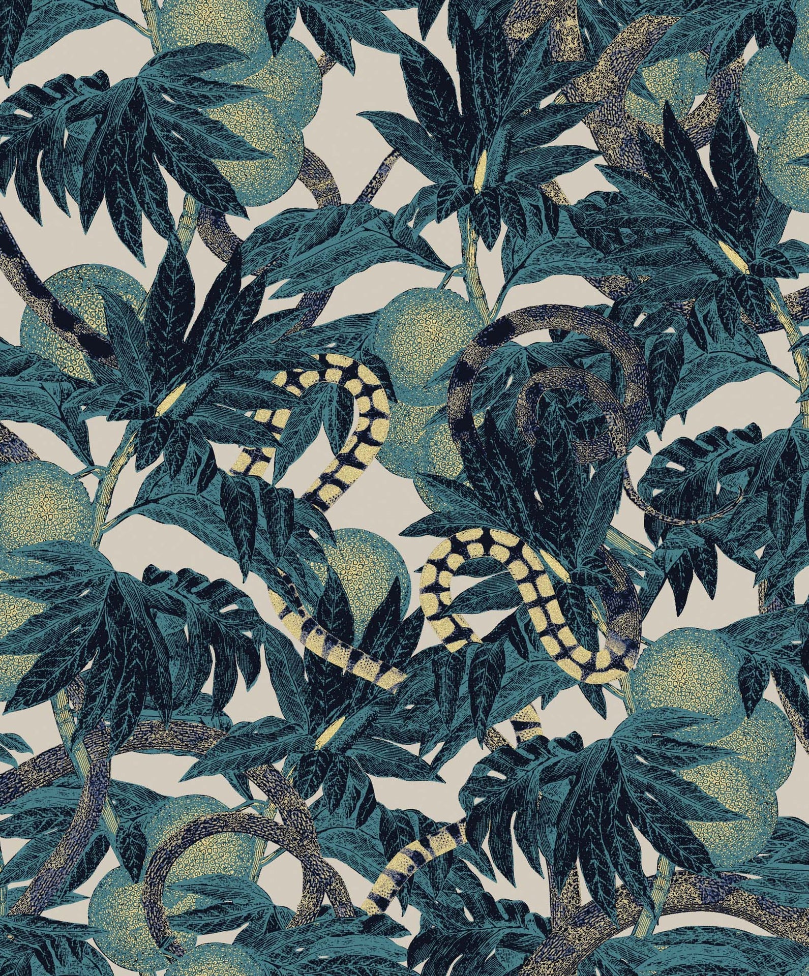 Khrôma Cabinet Equator Peacock CAB203 Behang