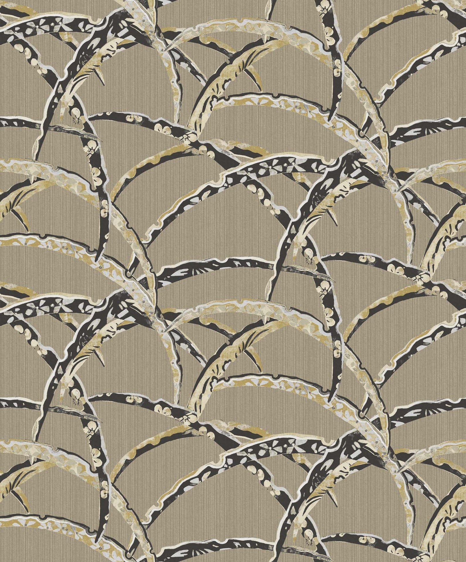 Khrôma Kimono Fujita Lime KIM503 Behang