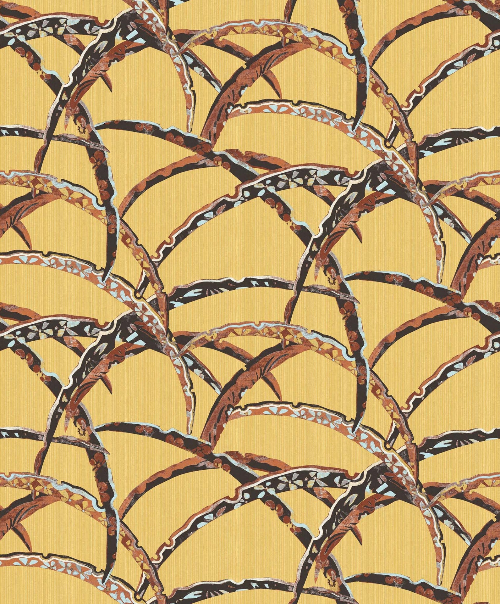 Khrôma Kimono Fujita Topiara KIM502 Behang