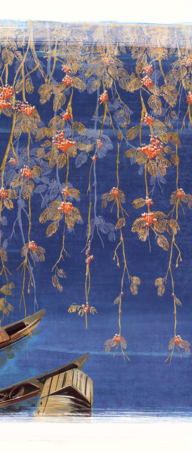 Khrôma Kimono River Dew DGKIM2033 Behang