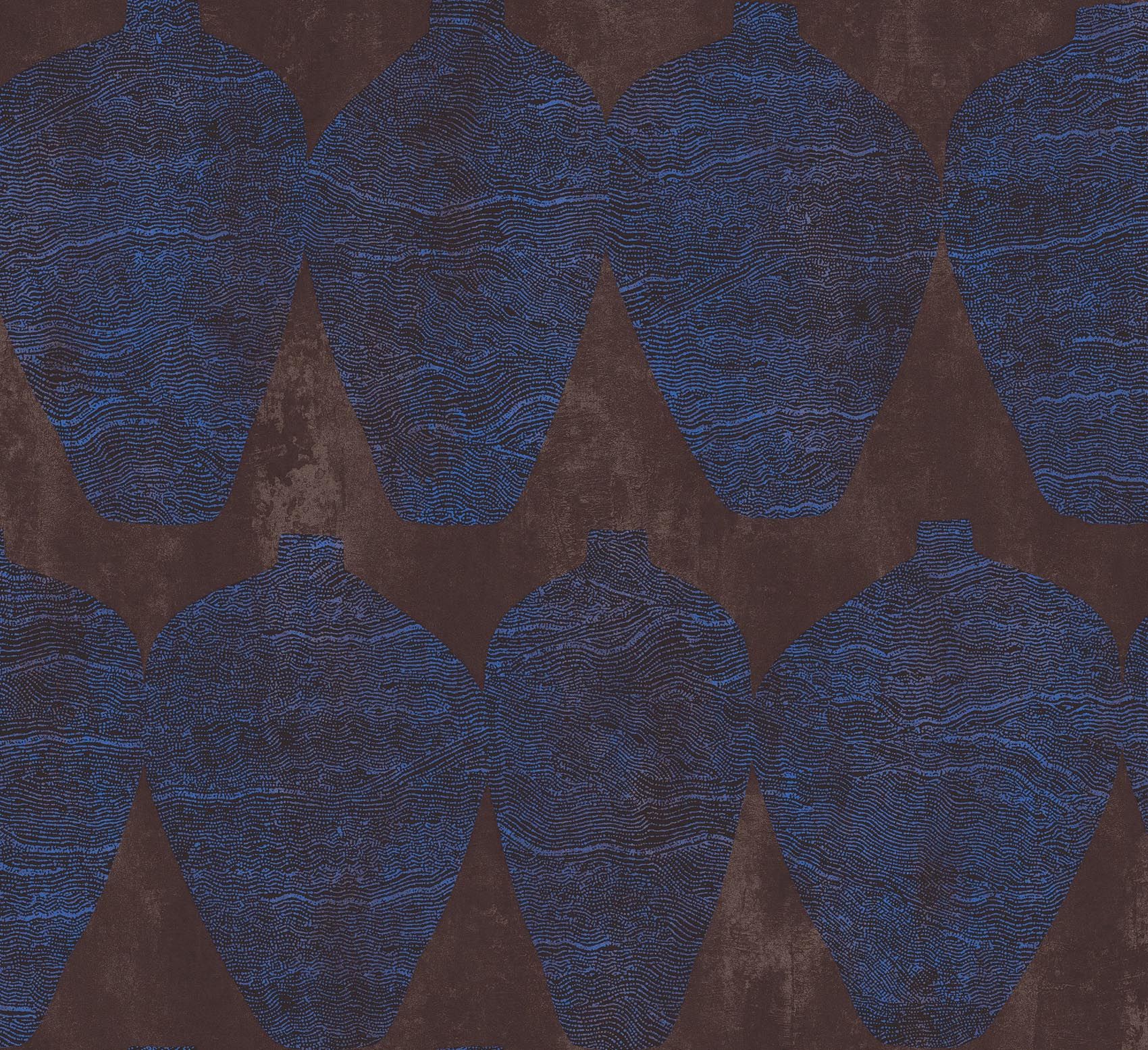 Khrôma Terra Hemia Indigo TER205 Behang