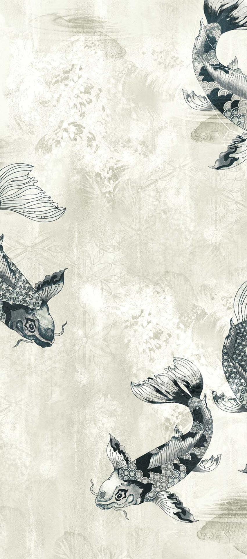 Khrôma Wall designs II Pond Ink DG2PON1021 Behang