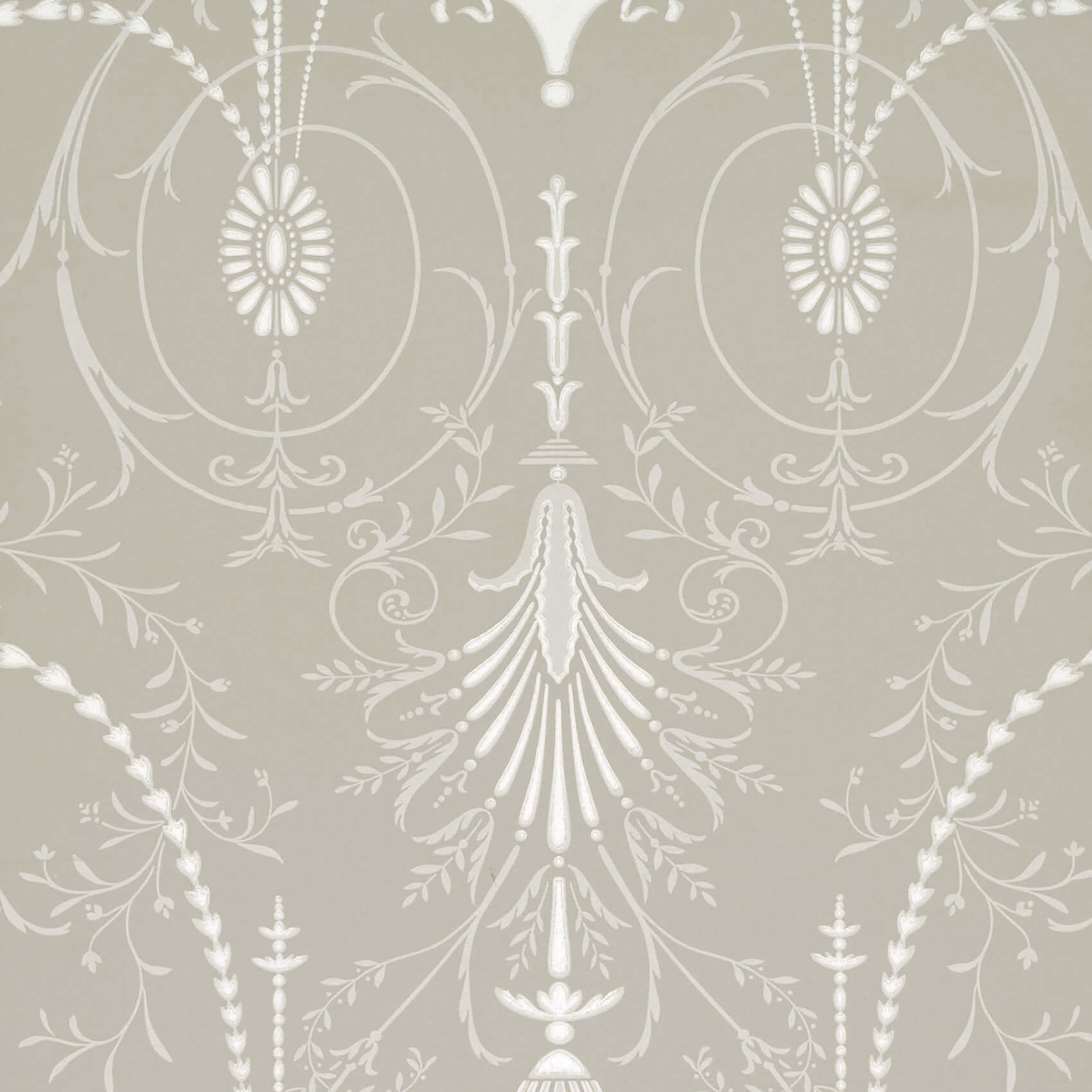 Little Green London Wallpapers Marlborough Paris Grey Behang