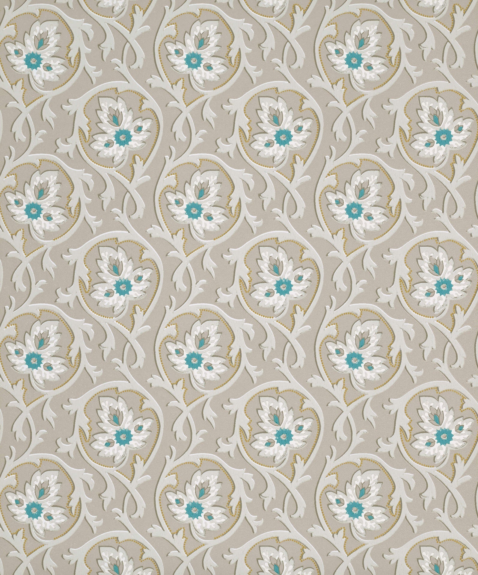 Little Green National Trust III Hoja Cool Arbour Behang