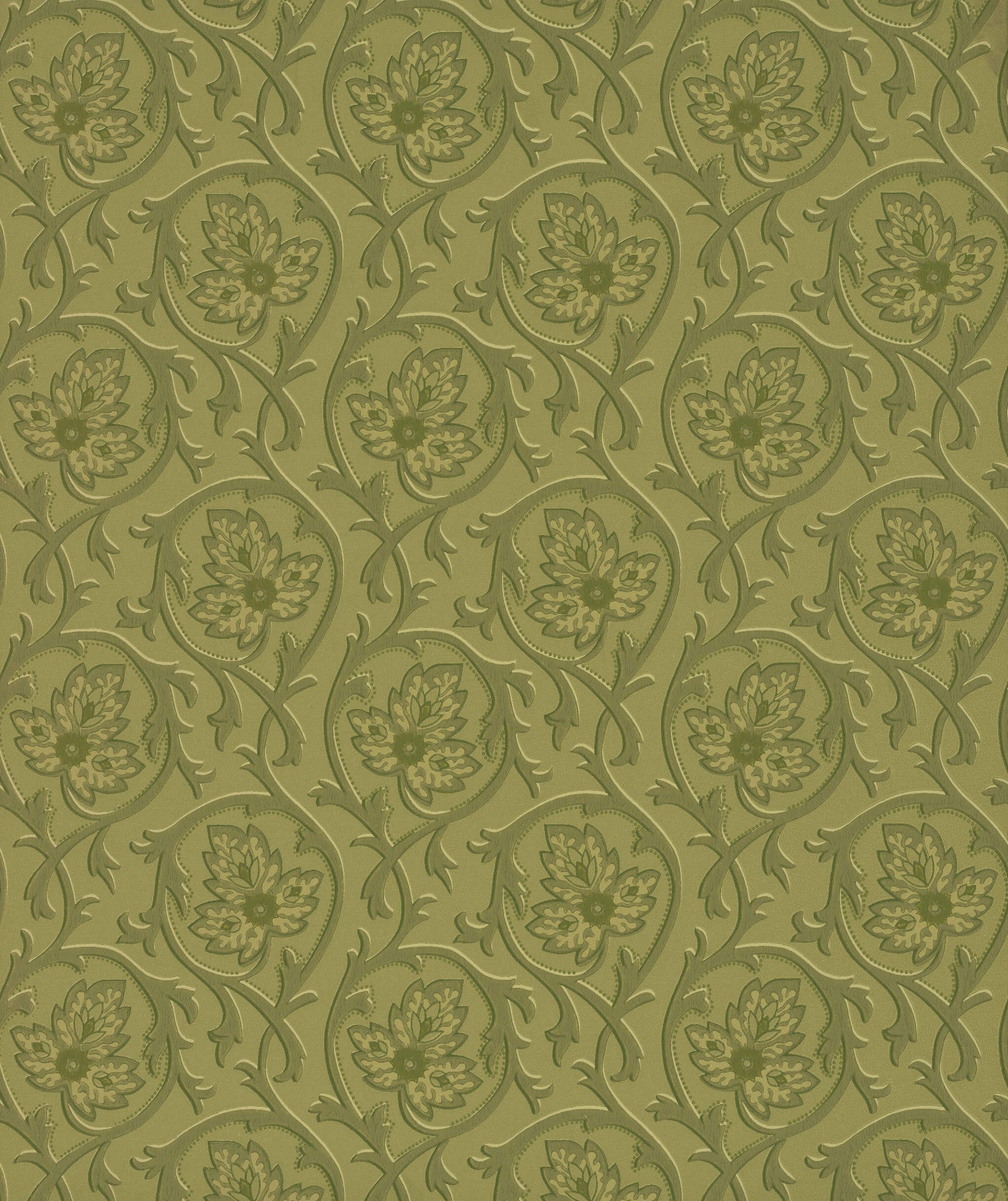 Little Green National Trust III Hoja Garden Behang