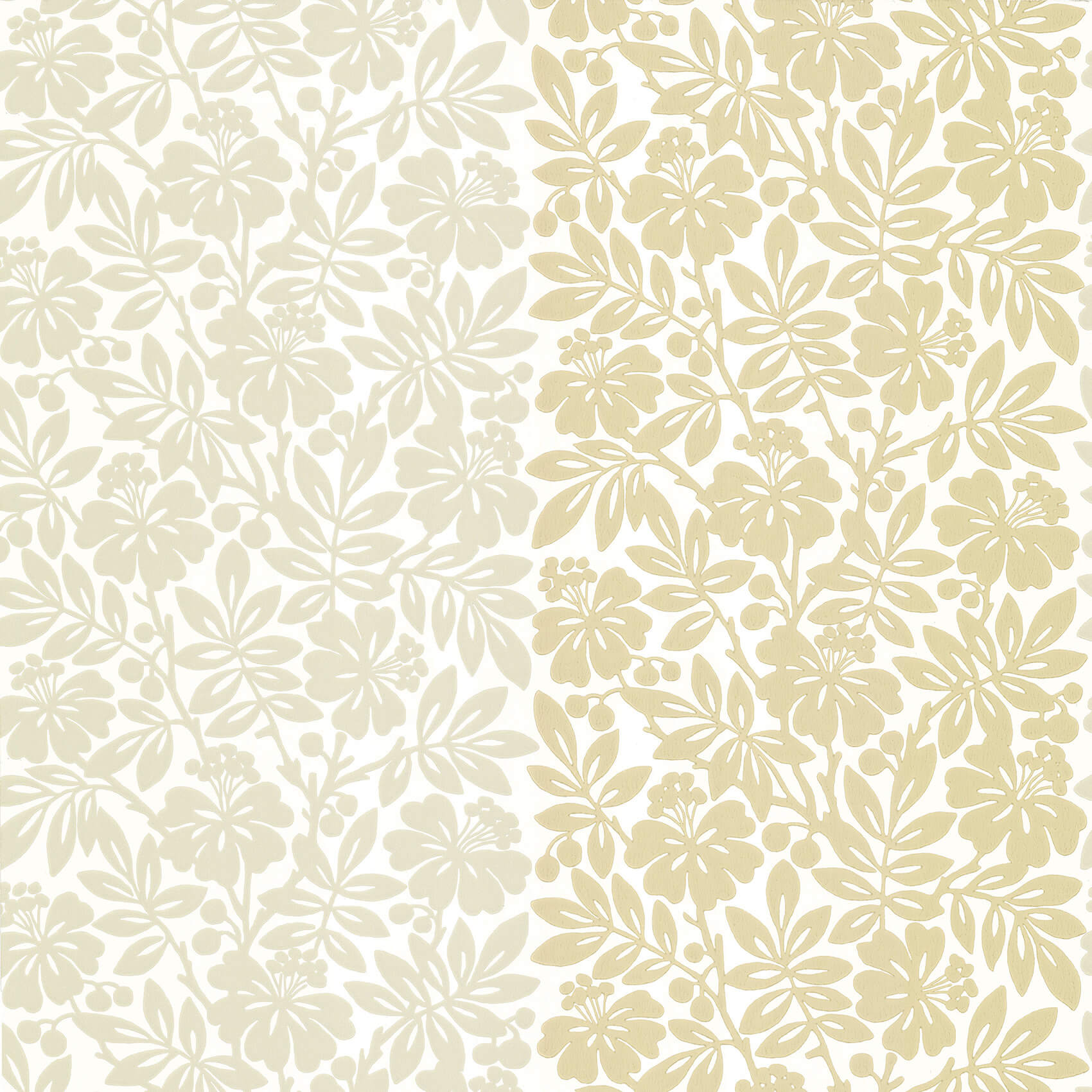 Little Green Painted Papers Carlisle Street Oak Apple Behang