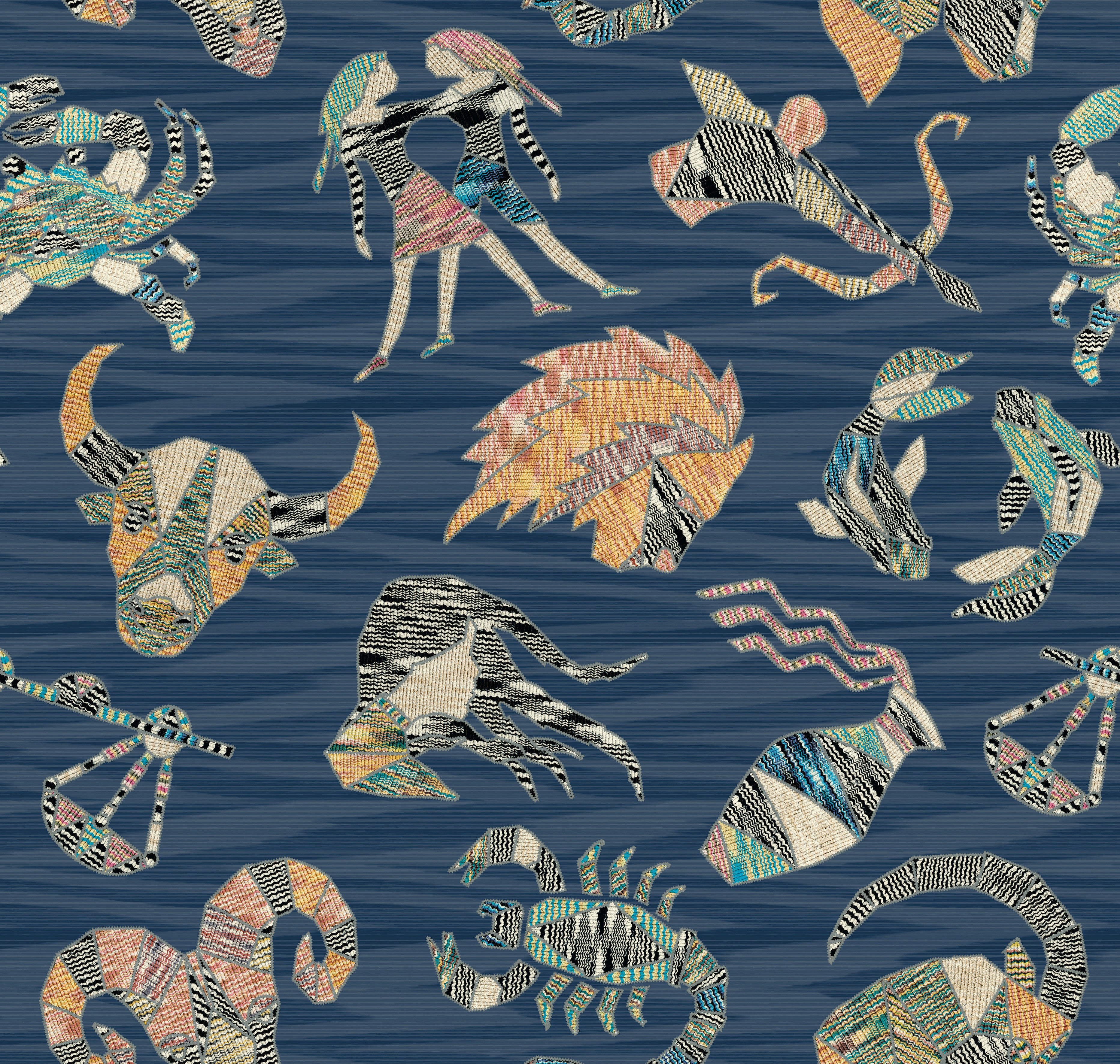 Missoni Home Wallcoverings 04 Constellations 10353