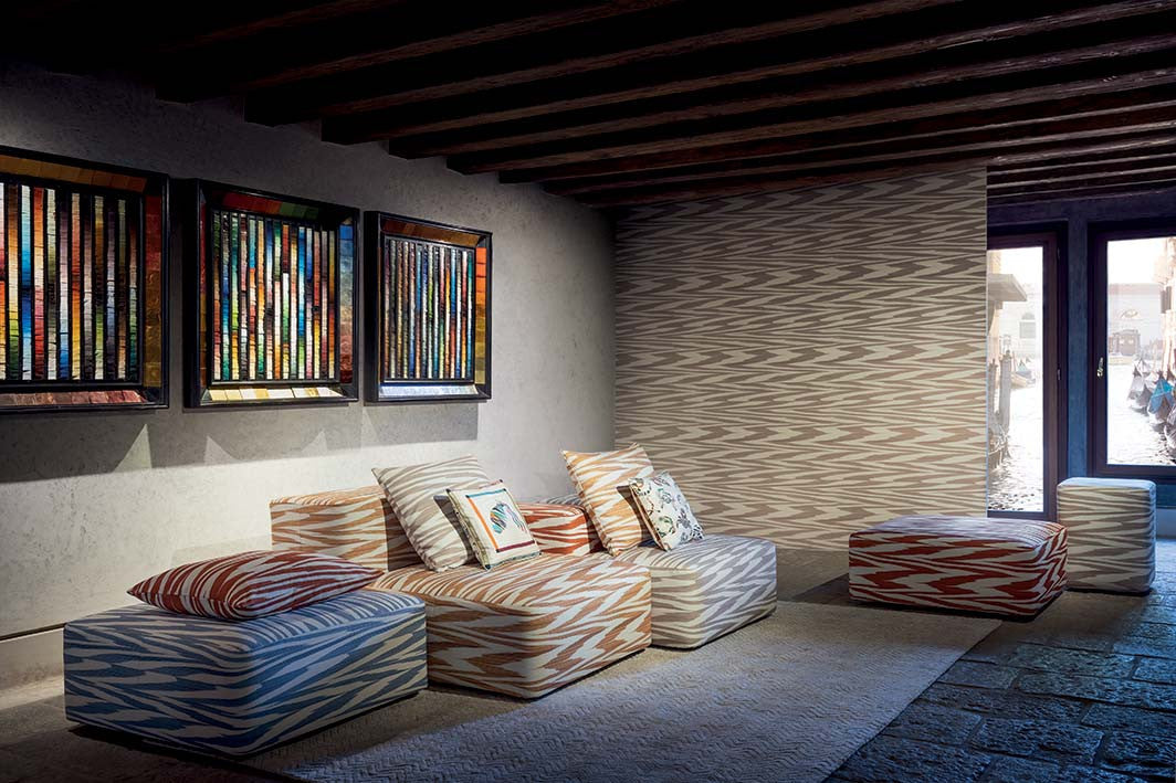 Missoni Home Wallcoverings 04 Flamed Zig Zag 10340 Behang