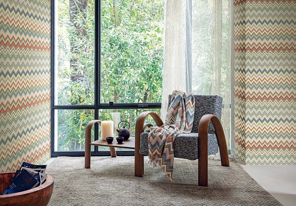 Missoni Home Wallcoverings 04 Happy Zig Zag 10330