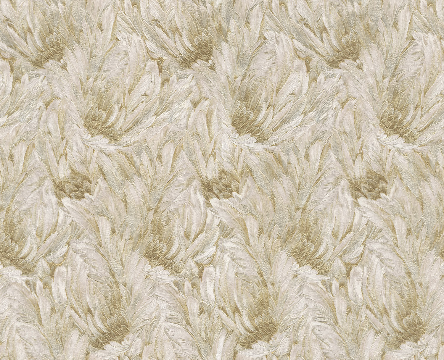 Roberto Cavalli 9 - Veer Beige - 21002 Behang