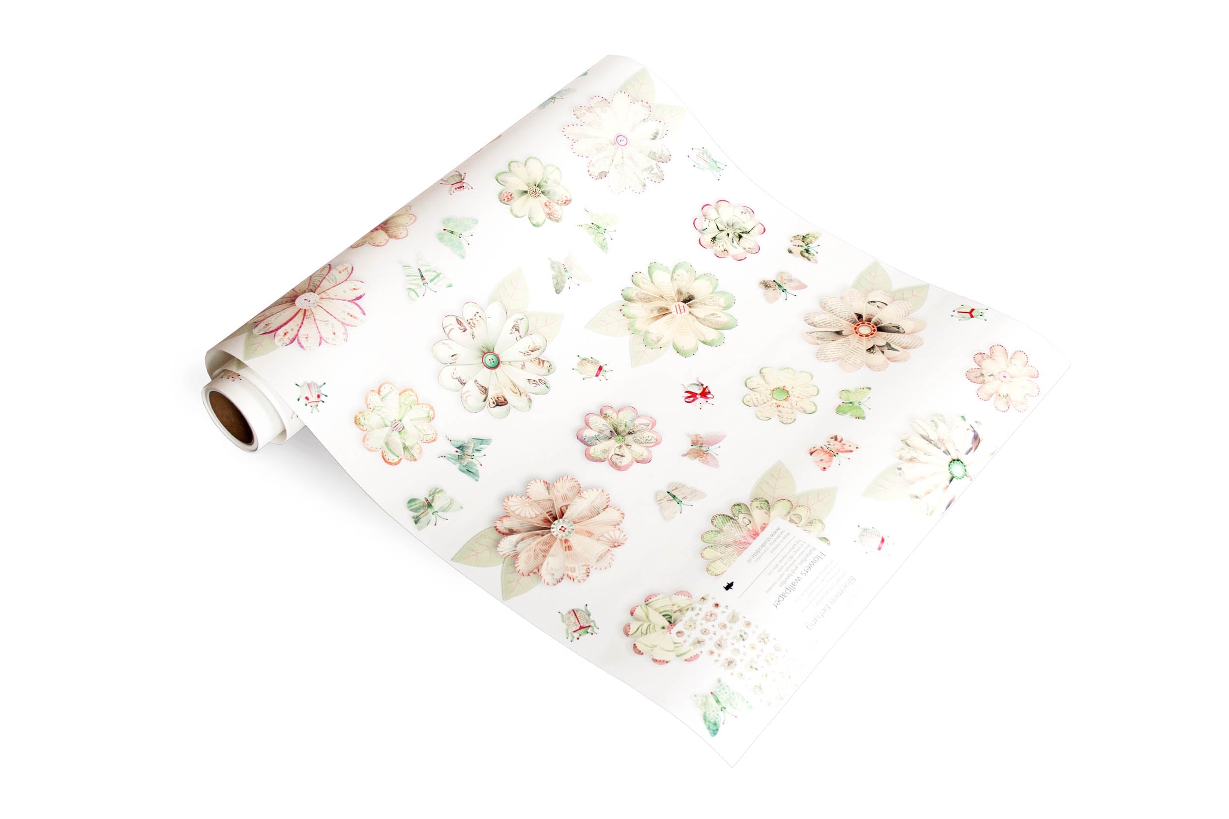 Studio Ditte Bloemen Vlinders En Kevertjes Behang