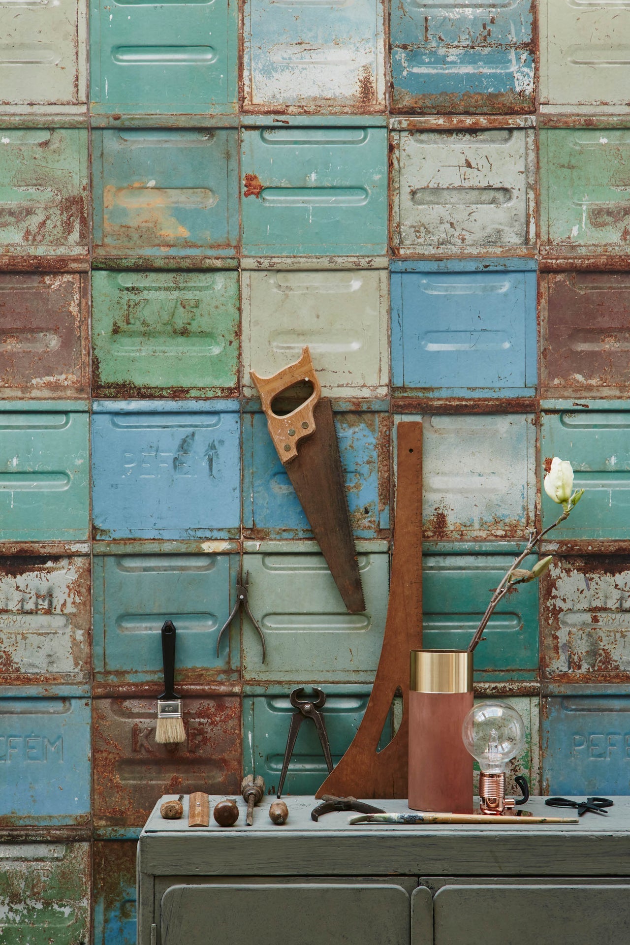 Studio Ditte Container Gemengd Behang