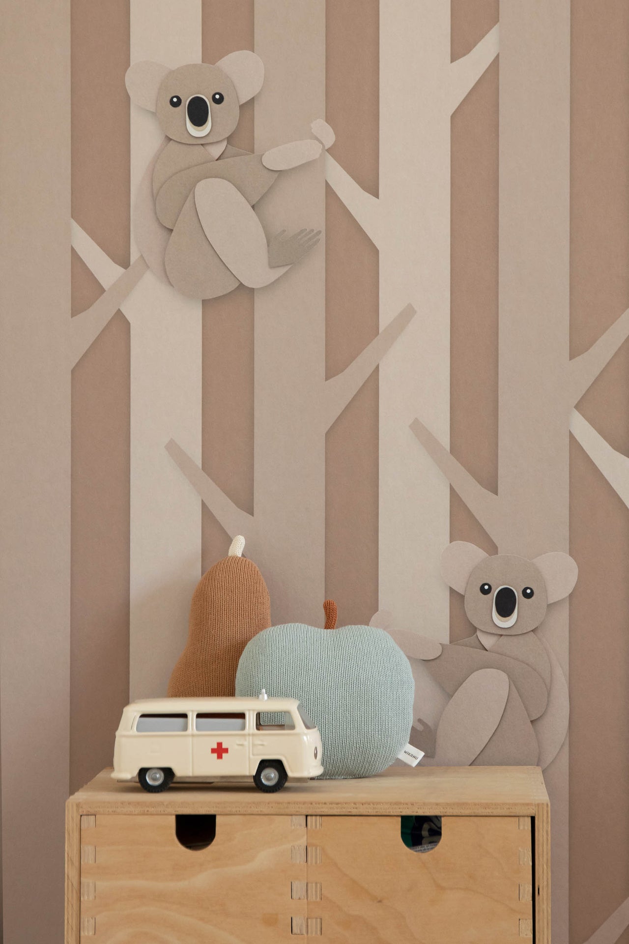 Studio Ditte Koala Nougat Behang