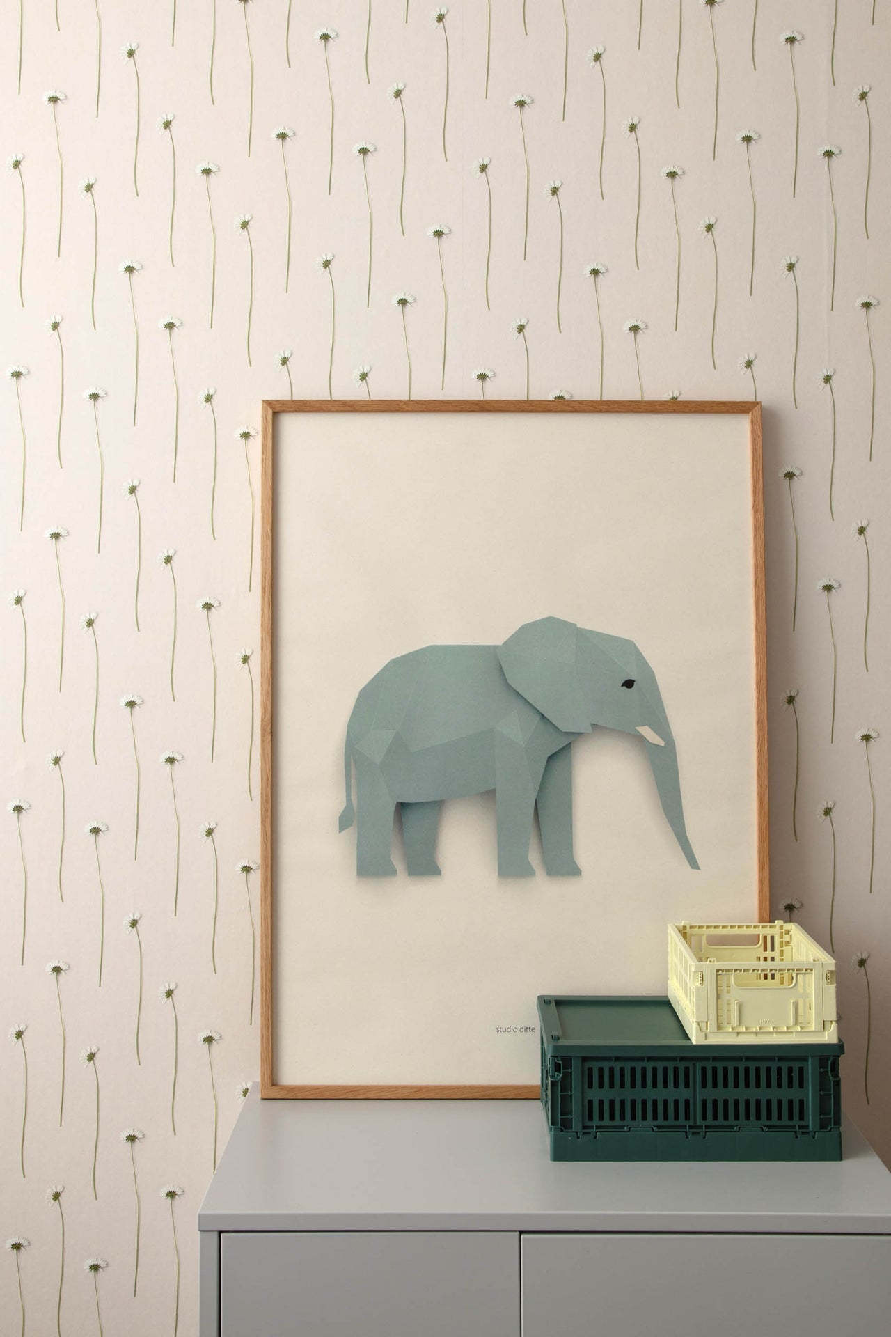 Studio Ditte Madeliefjes Behang