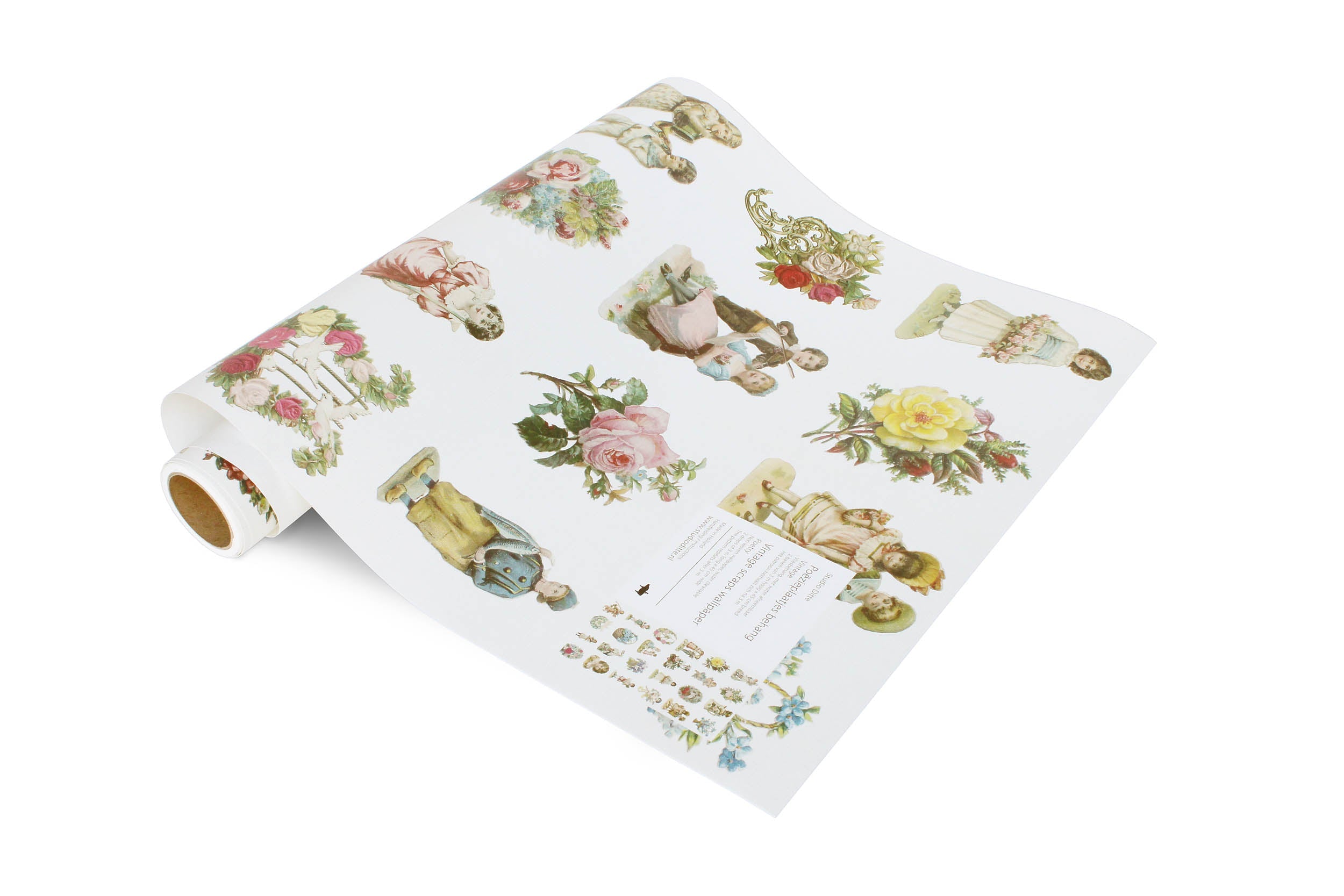 Studio Ditte Poezieplaatjes Vintage Behang