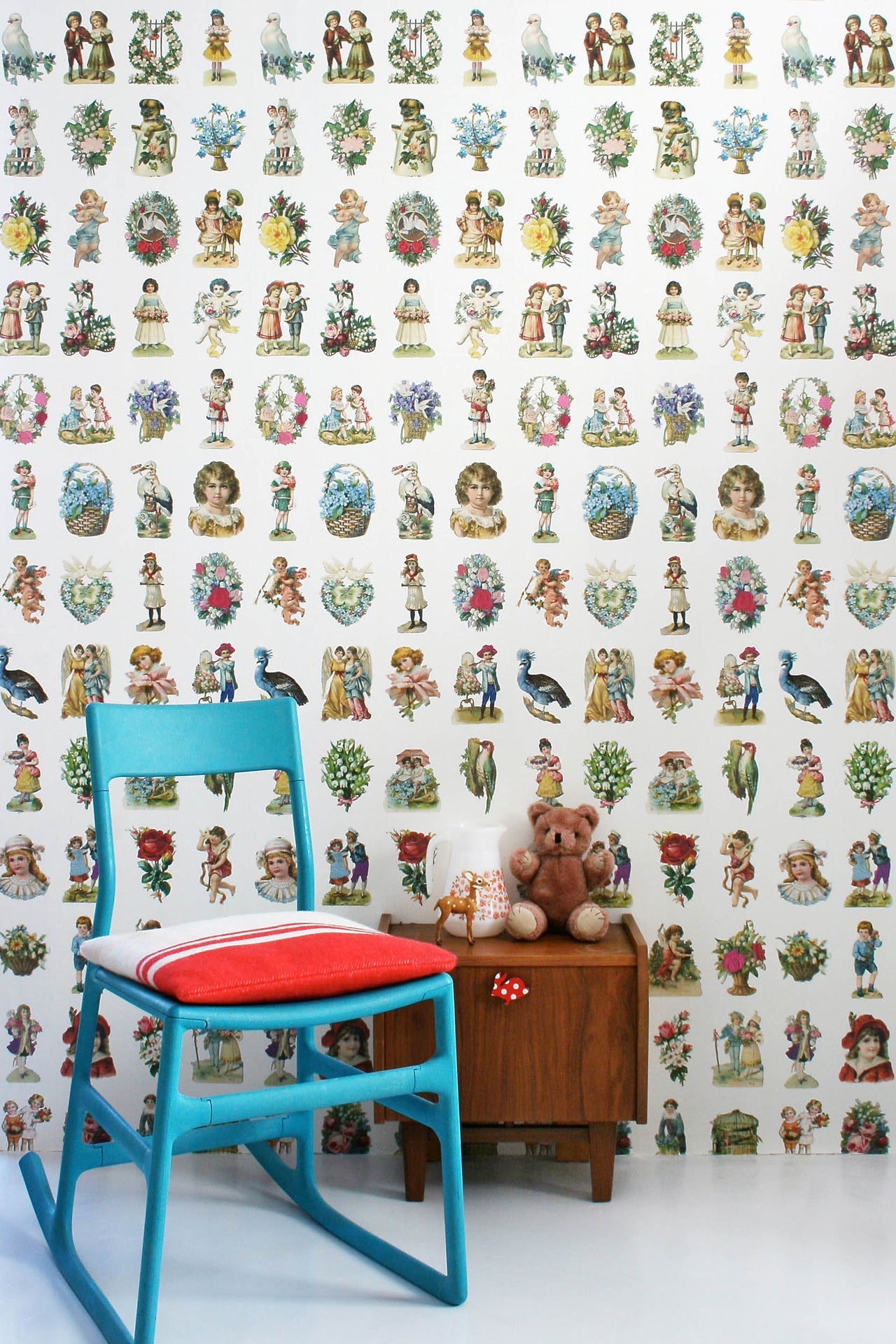 Studio Ditte Poezieplaatjes Vintage Behang