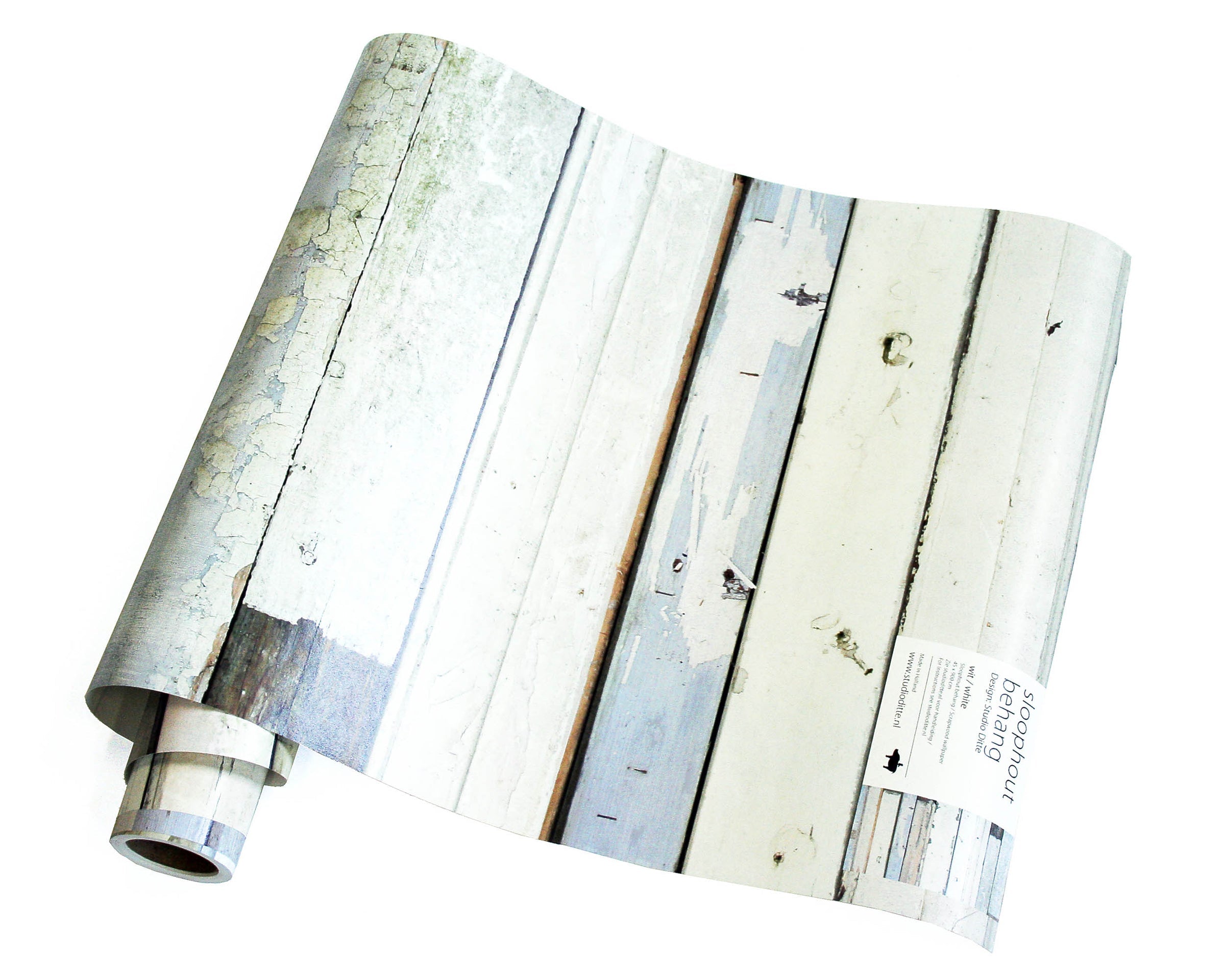 Studio Ditte Sloophout Wit Behang