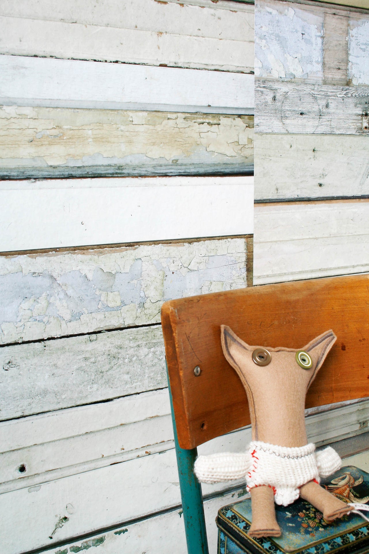 Studio Ditte Sloophout Wit Behang