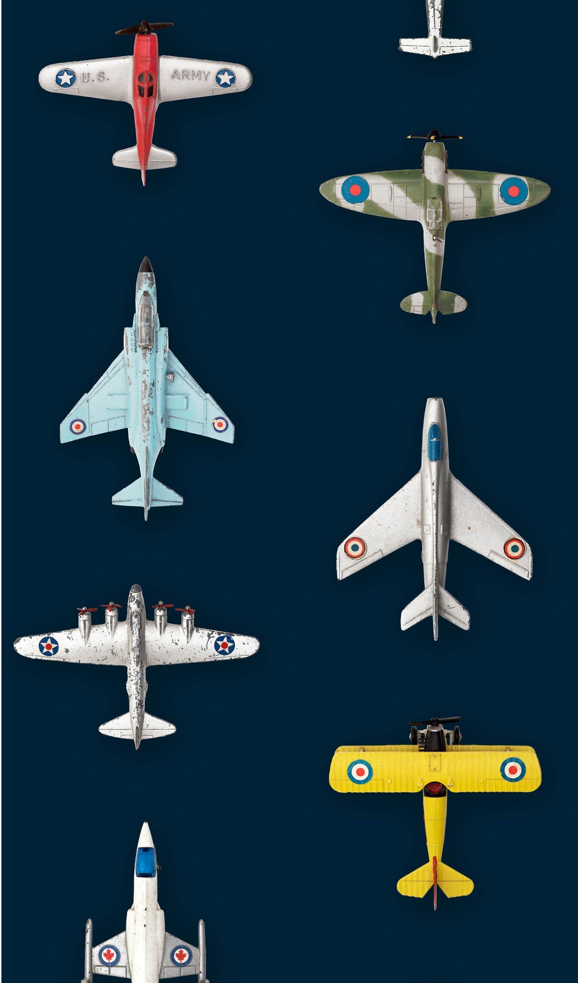 Studio Ditte Vliegtuigjes Donker