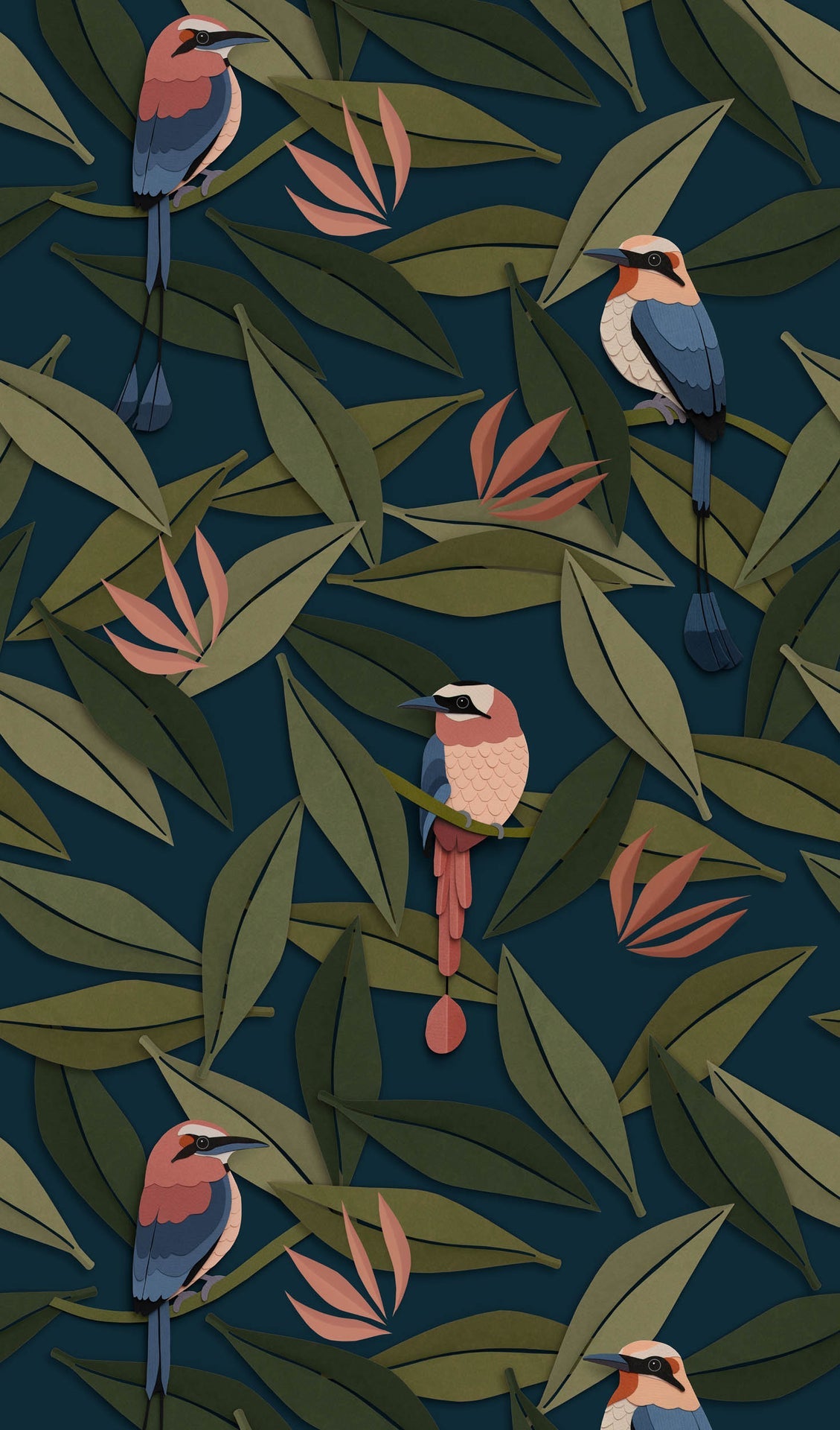 Studio Ditte Vogel Blauw