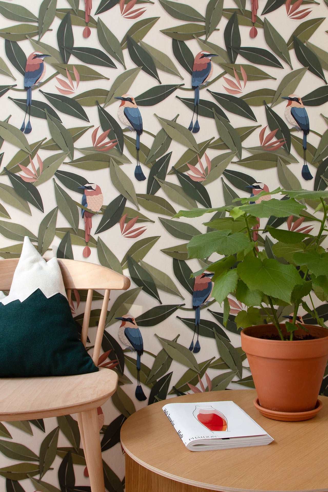 Studio Ditte Vogel Crème Behang