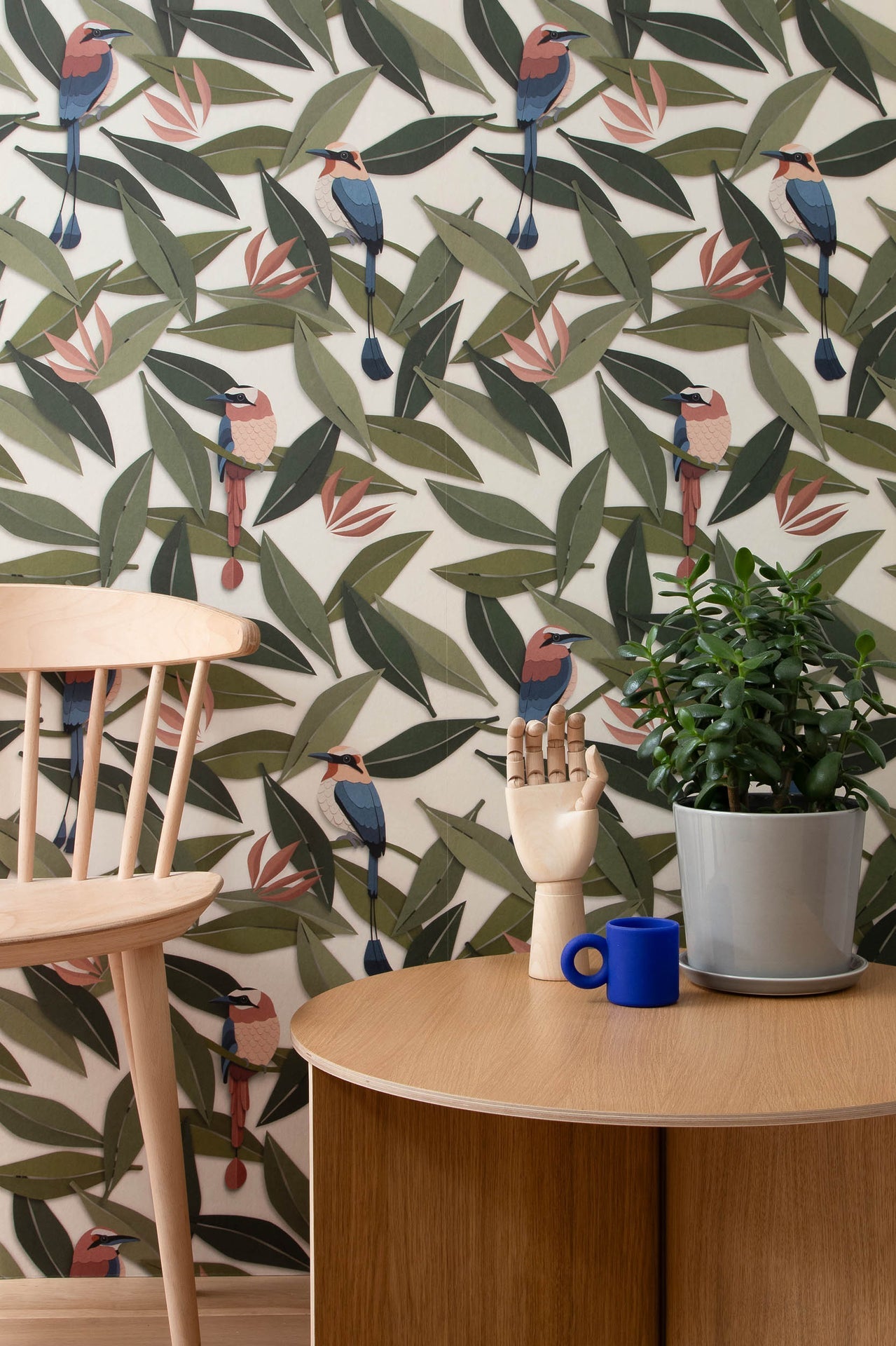 Studio Ditte Vogel Crème Behang