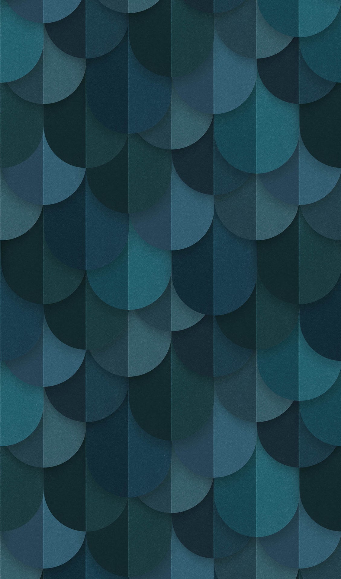 Studio Ditte Waterval Blauw Behang