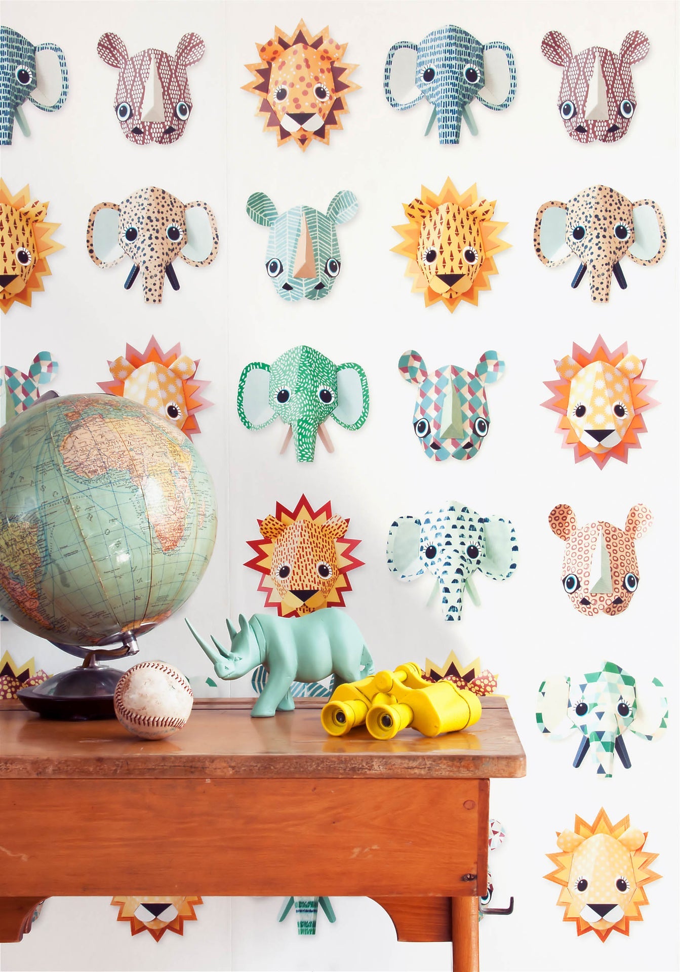 Studio Ditte Wilde Dieren Cool Behang