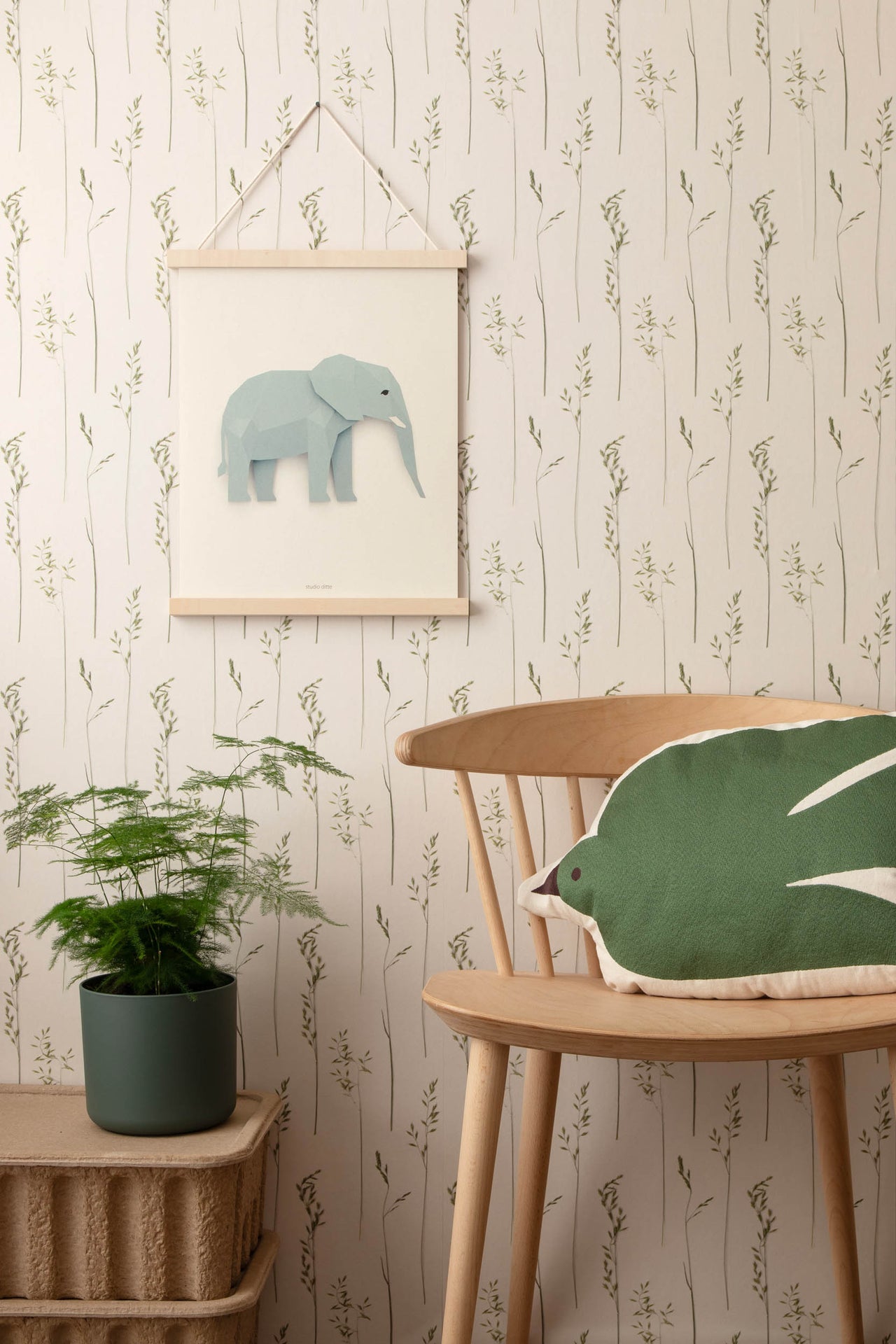 Studio Ditte Wilde Grassen Behang